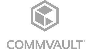 commvault grey logo
